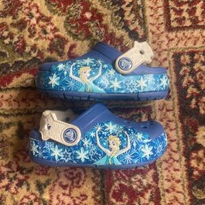 Frozen light up Crocs